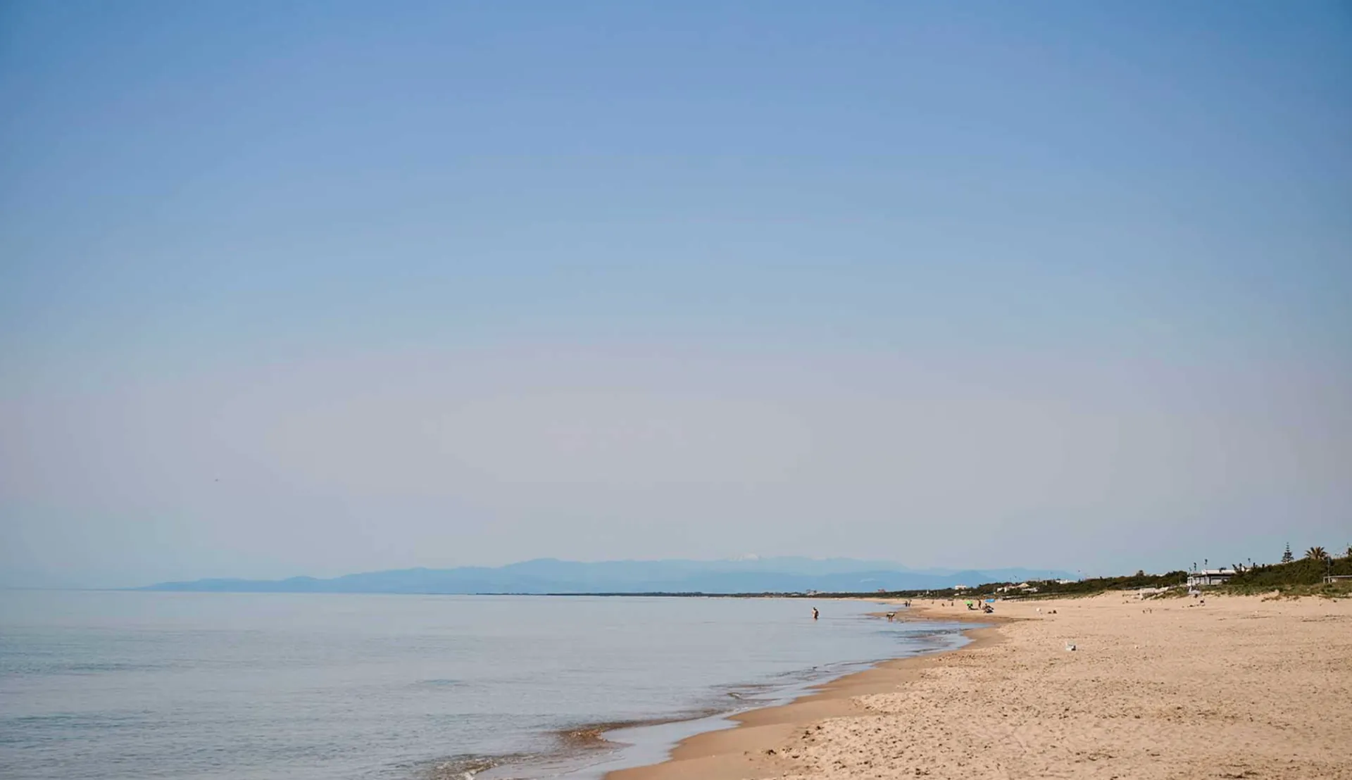 Spiaggia Bandiera Blu a 15 metri