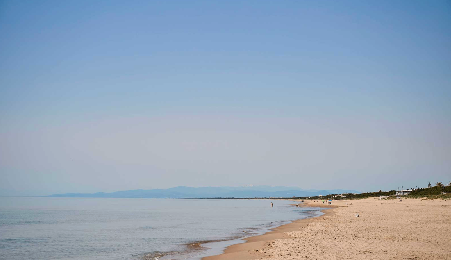 Spiaggia Bandiera Blu a 15 metri